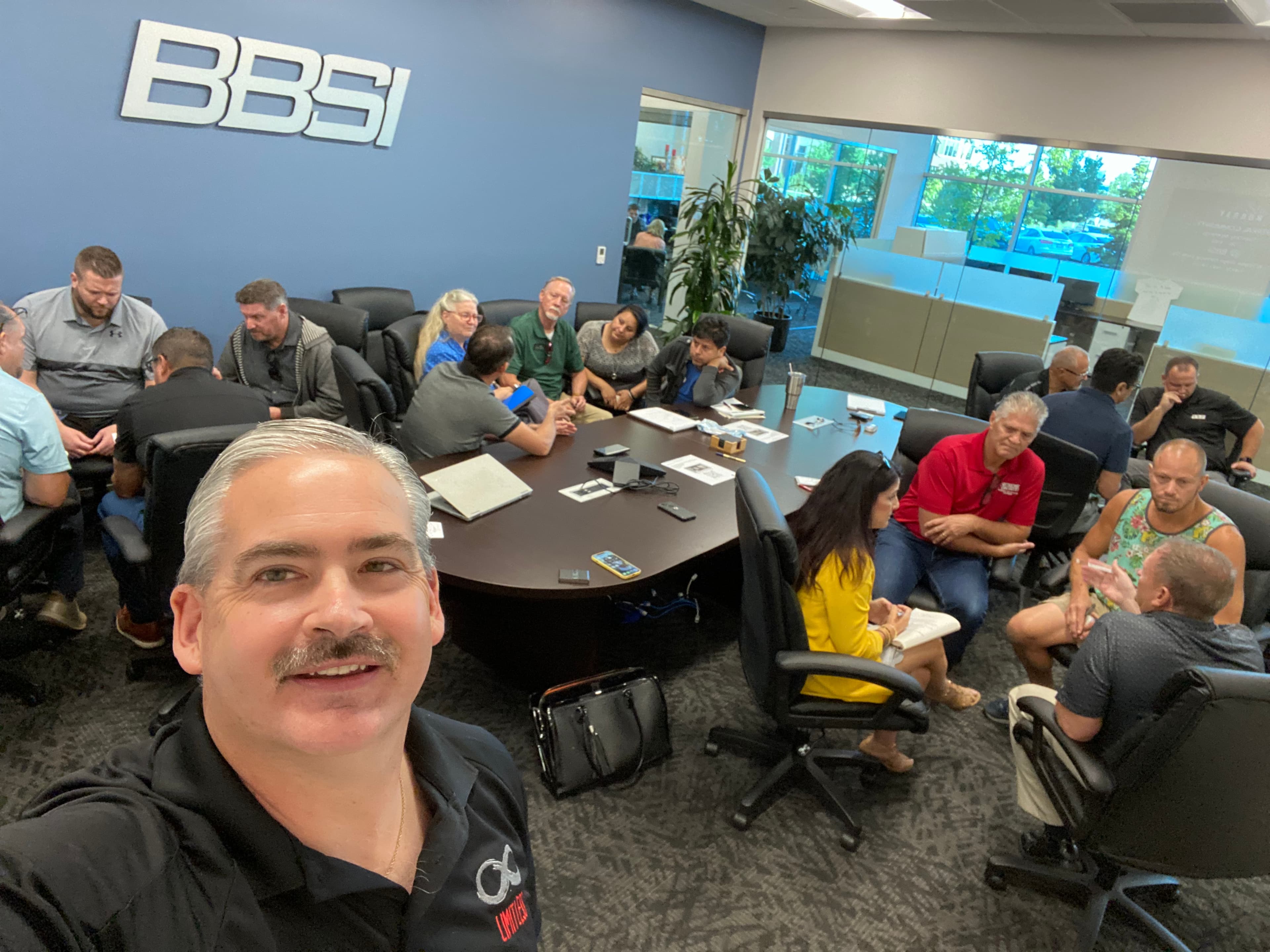 Team training at Murray Chamber